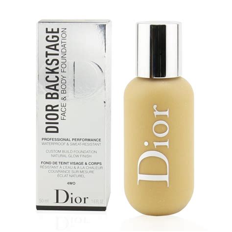 dior face and body warm olive|Dior 4WO / 4 Warm Olive Backstage Face & Body Foundation.